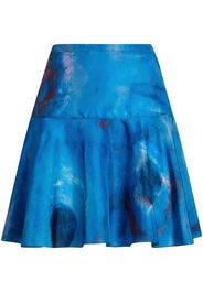 Marni Rock mit abstraktem Print - Blau