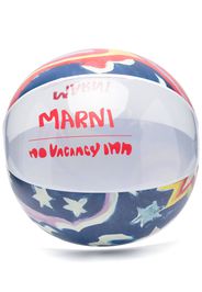 Marni graphic-print inflatable ball - Gelb