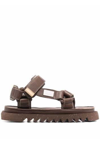 Marsèll x Suicoke Depa Sandalen mit Klettverschluss - Braun