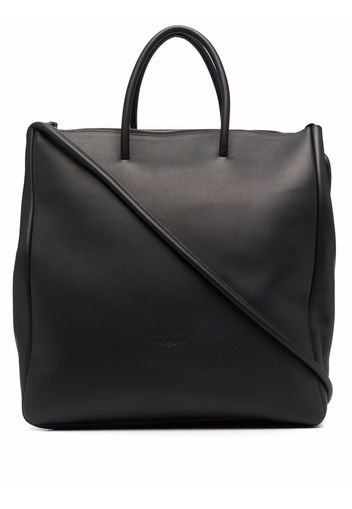 Marsèll Shopper mit Logo-Prägung - Schwarz