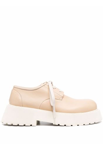 Marsèll lace-up leather shoes - Nude