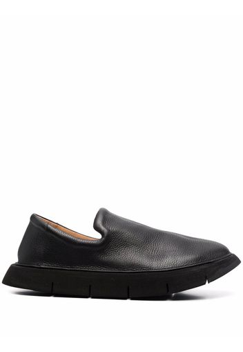 Marsèll slip-on leather loafers - Schwarz