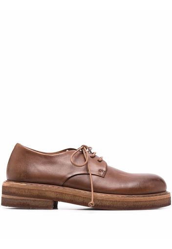 Marsèll leather lace-up brogues - Braun