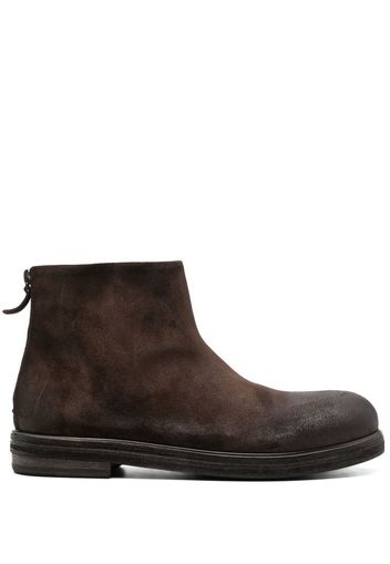 Marsèll worn-effect ankle boots - Braun