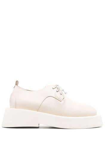 Marsèll lace-up leather Oxford shoes - Nude