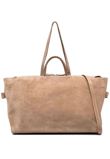 Marsèll multi-strap suede tote - Nude