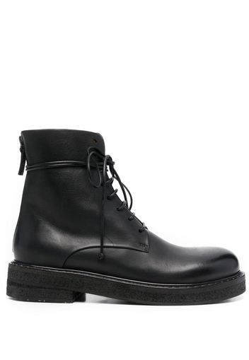 Marsèll lace-up leather ankle boots - Schwarz