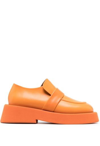 Marsèll Loafer mit eckiger Kappe - Orange