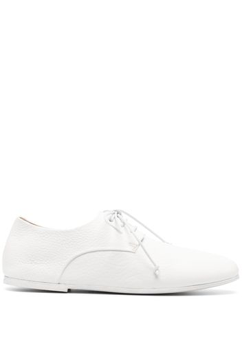 Marsèll Oxford-Schuhe aus gekörntem Leder - Weiß