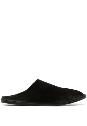 Marsèll slip-on calf-leather slides - Schwarz