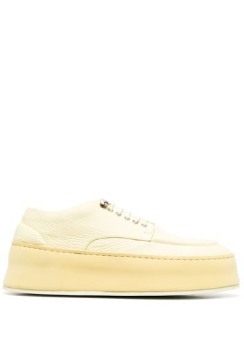 Marsèll platform lace-up brogues - Gelb