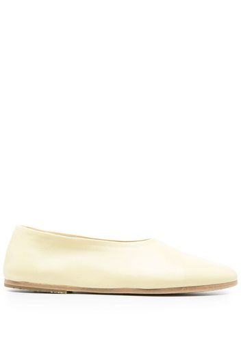 Marsèll slip-on leather ballerinas - Gelb