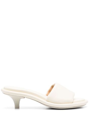 Marsèll calf-leather kitten-heel mules - Nude