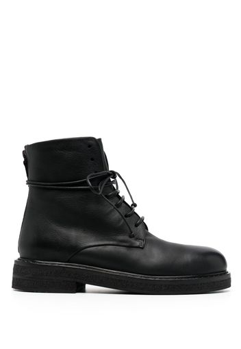 Marsèll 40mm zip-up leather boots - Schwarz