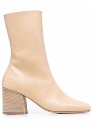 Marsèll Pinnetta square-toe ankle boots - Nude