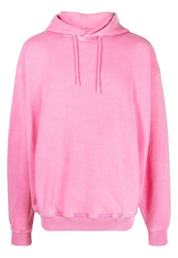 Martine Rose logo-print cotton hoodie - Rosa