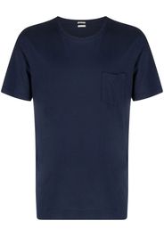 Massimo Alba Panarea chest-pocket cotton T-shirt - Blau