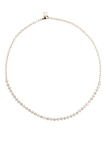 Mateo 14kt Gelbgold-Choker mit Diamanten