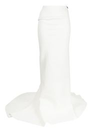 Maticevski high-waisted fishtail skirt - Weiß