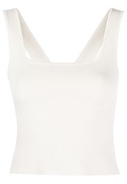 Matteau square neck vest top - Weiß