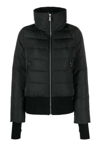 Max & Moi quilted short down jacket - Schwarz