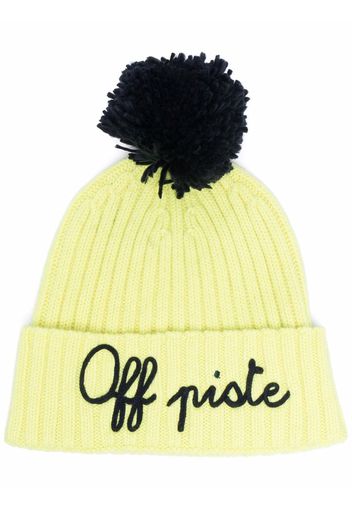 MC2 Saint Barth Wengen embroidered beanie - Gelb