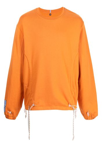 MCQ Sweatshirt mit Kordelzug - Orange