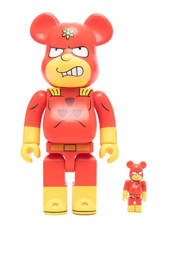 Medicom Toy Be@rbrick Radioactive Man 100% & 400% figures - Gelb