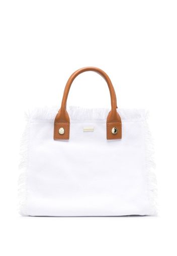 Melissa Odabash Porto Cerro small tote - Weiß