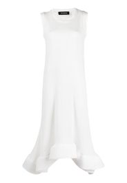 Melitta Baumeister ruffled midi dress - Weiß