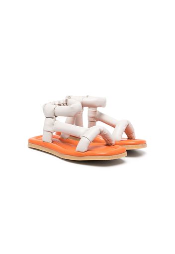 Mi Mi Sol puffy-straps sandals - Nude