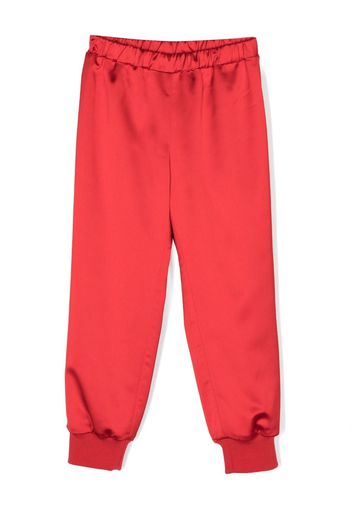 Mi Mi Sol elasticated-waist track trousers - Rot