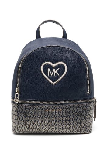 Michael Kors Kids logo-detail backpack - Blau