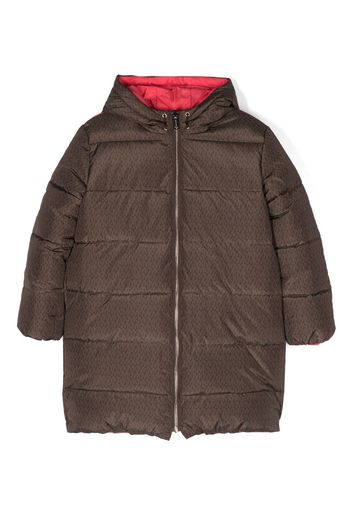 Michael Kors Kids Wendbare Jacke - Braun