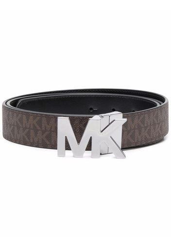 Michael Kors Gürtel mit Logo-Print - Braun