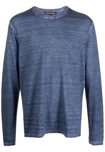 MICHAEL KORS melange fine-knit jumper - Blau