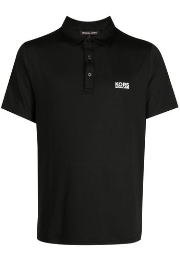 Michael Kors Golf logo-print polo shirt - Schwarz