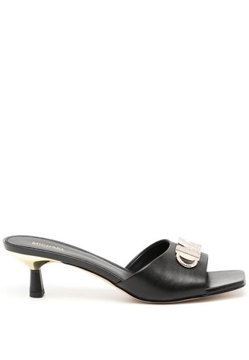 Michael Kors Amal 50mm kitten-heel mules - Schwarz