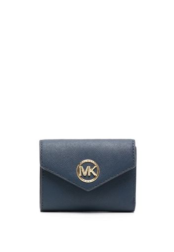 Michael Kors Greenwich trifold-design wallet - Blau