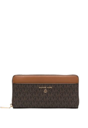 Michael Kors Jet Set Charm leather wallet - Braun