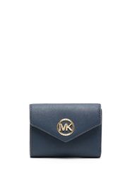 Michael Kors Greenwich trifold-design wallet - Blau
