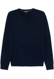 Michael Kors logo-embroidered sweater - Blau