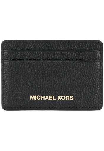 Michael Michael Kors Kartenetui aus Leder - Schwarz