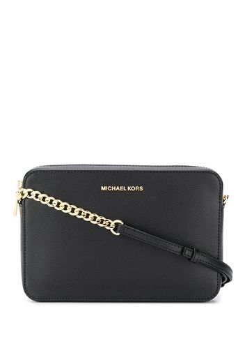 Michael Michael Kors 'Jet Set' Schultertasche - Schwarz