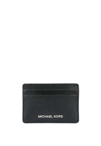 Michael Michael Kors Kartenetui mit Logo-Prägung - Schwarz