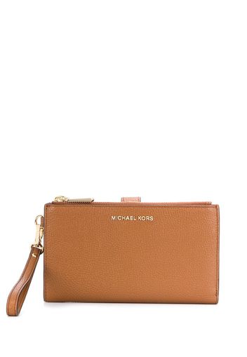 Michael Michael Kors 'Adele' Portemonnaie - Braun