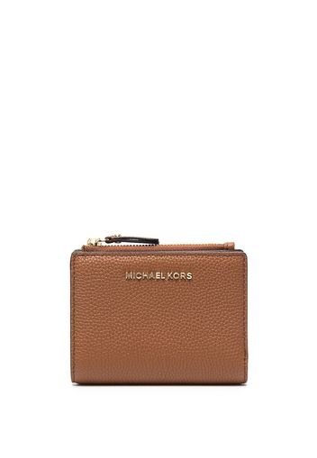 Michael Michael Kors Portemonnaie mit Logo-Schild - Braun