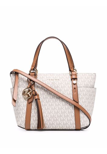 Michael Michael Kors Kleine Nomad Handtasche mit Logo - Nude