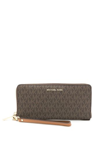 Michael Michael Kors Jet Set Portemonnaie - Braun