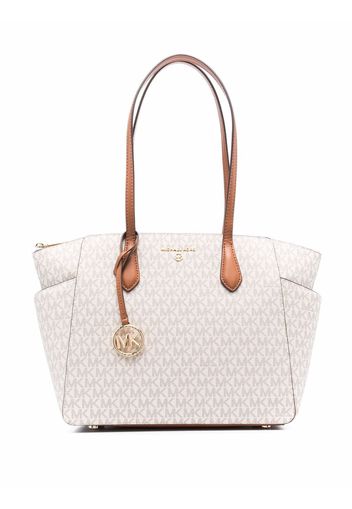 Michael Michael Kors Marilyn medium logo tote bag - Nude